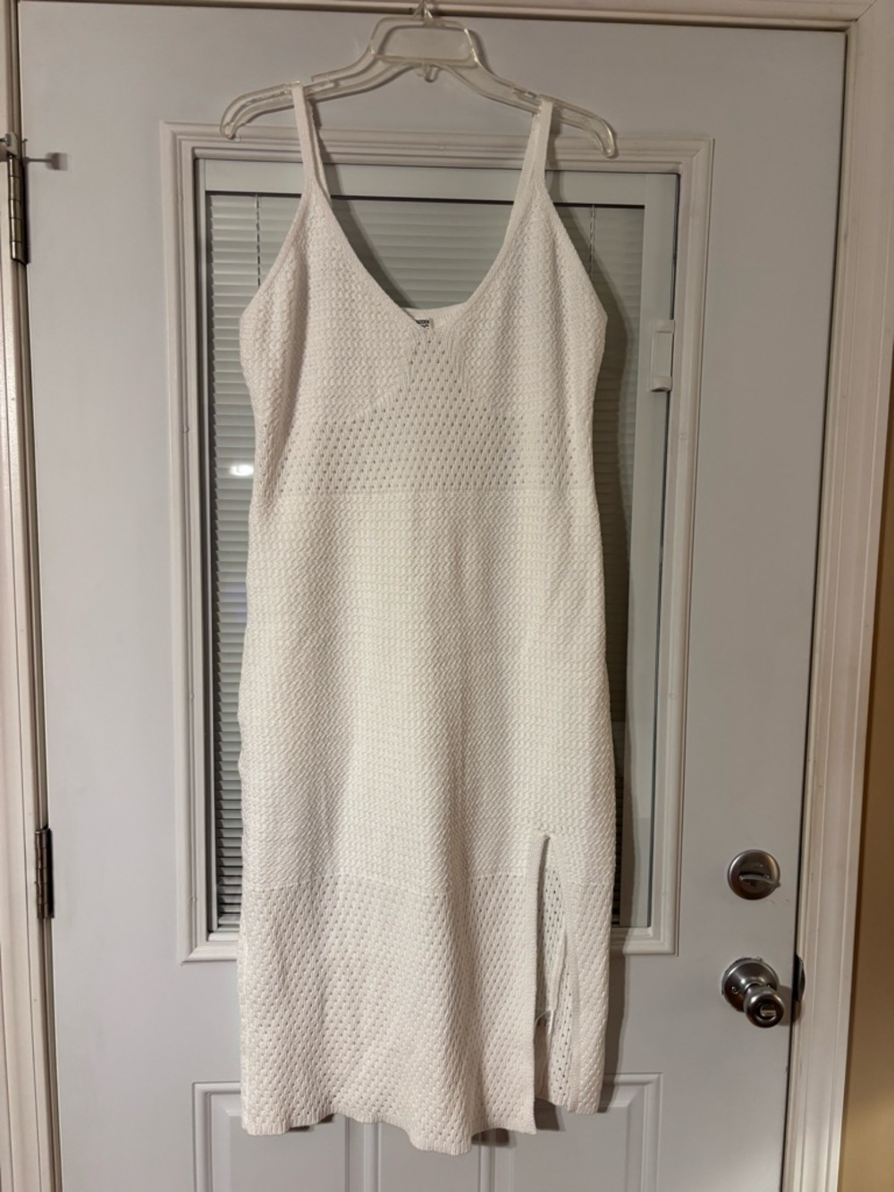 Steve Madden Textured Knit Midi Slip Dress